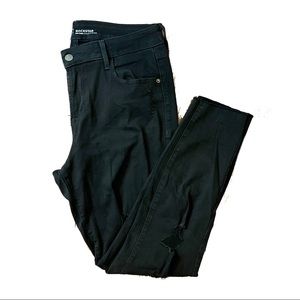 Old Navy rockstar mid rise distressed jeans